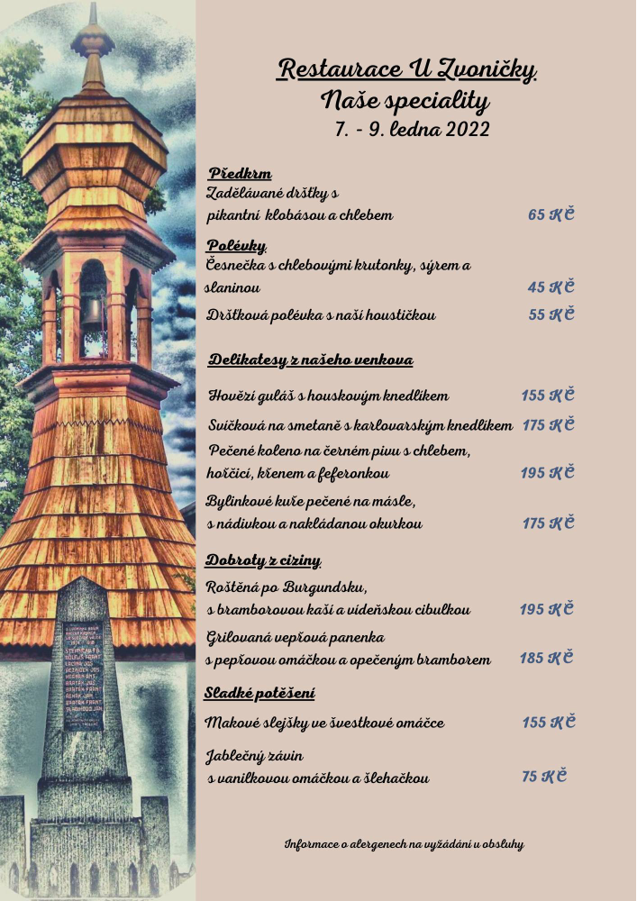 RESTAURACE U ZVONIČKY
